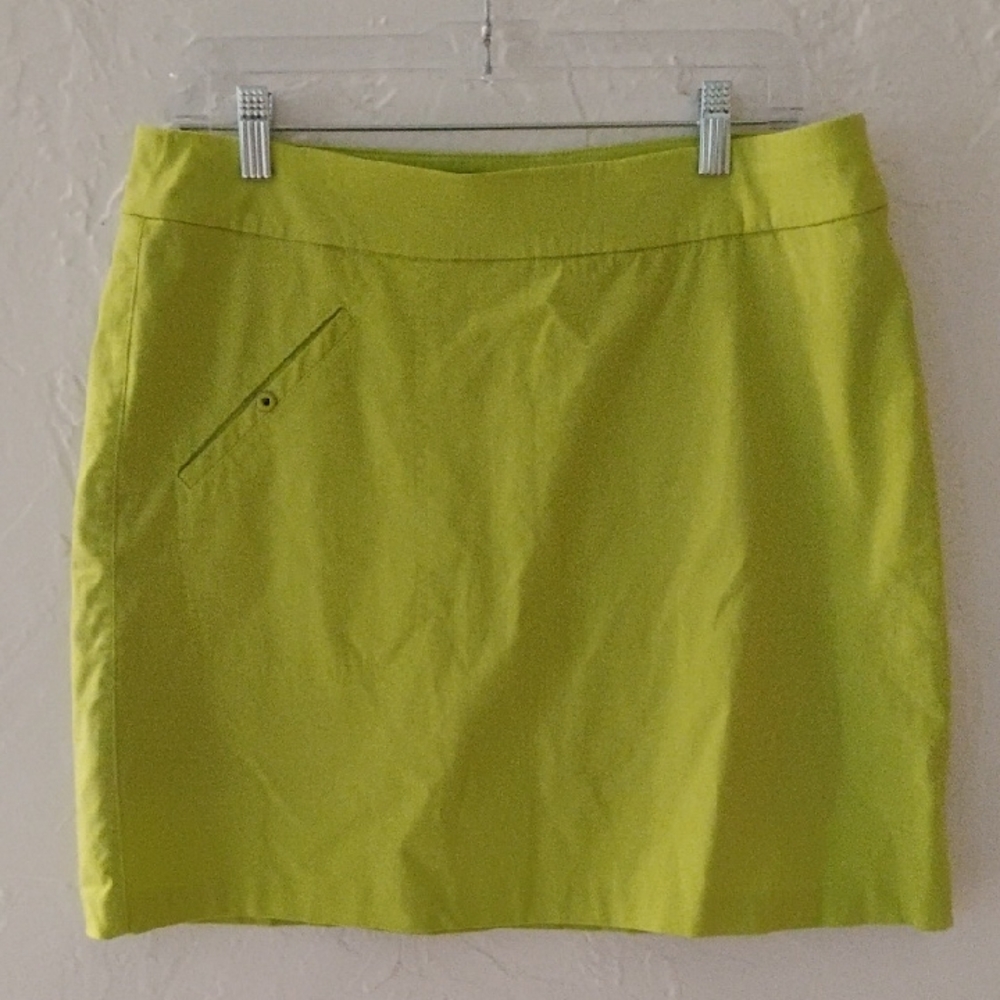Jamie Sadock Green Mini Pencil Skirt Casual Resort Wear